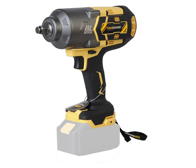Гайковёрт аккумуляторный бесщеточный ударный Hanskonner HCD18100S 18В 1000Нм 1/2