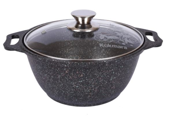 Кастрюля АП 4л Granit Ultra Induction org с/кр Kukmara кгои42а