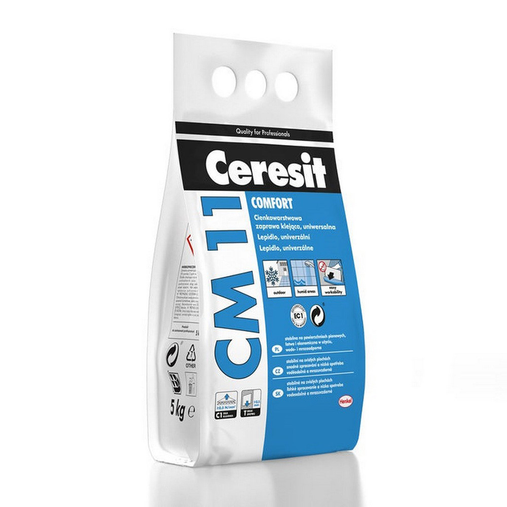 Клей для плитки Ceresit CM 11 фольга 5 кг