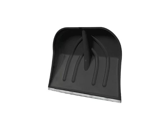 Лопата снегоубор. пластик с план. б/ч 410х460мм