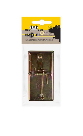 Мышеловка-крысоловка метал. Nadzor Mouse4 9,5x4.7