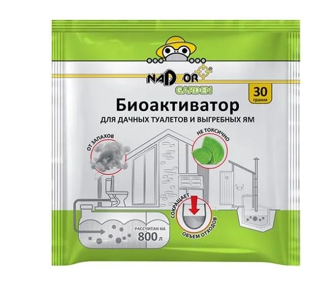 Биопрепарат Nadzor д/дачных туалетов и септиков 30г