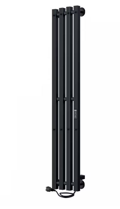 Полотенцесушитель электрический Style 4 Pro 120/18 скр.монт.R/L черный муар