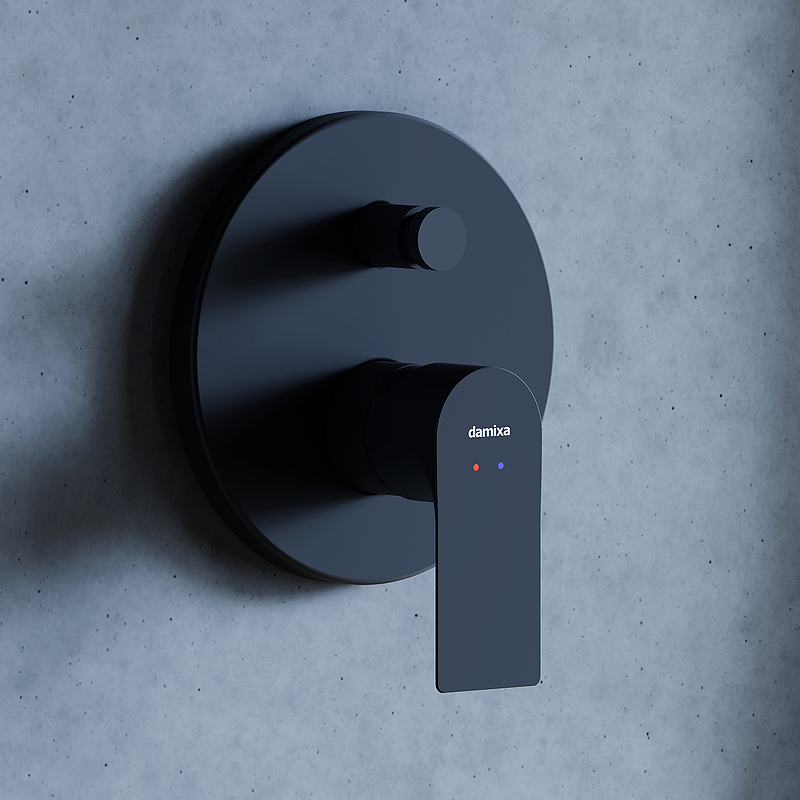 Душевая система Apollo 947520300 черная