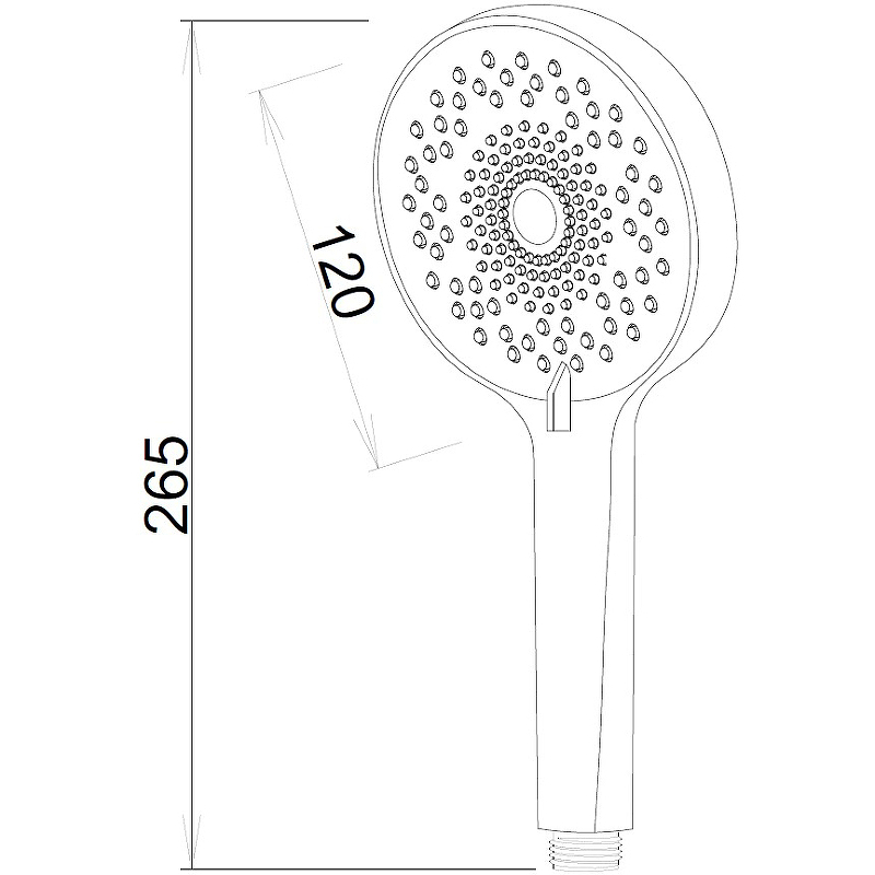 Лейка для душа ESKO SSP120 3 режима Лейка для душа ESKO SSP120 3 режима