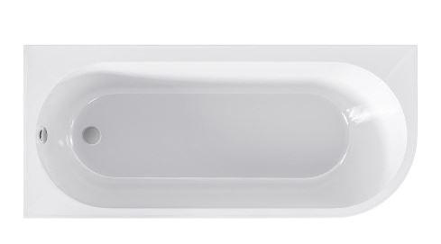 Ванна акриловая BAS ВЕСТА 170*75 левая