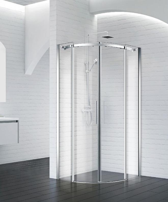 Душевой уголок BelBagno Acqua-R-2-90-C-Cr