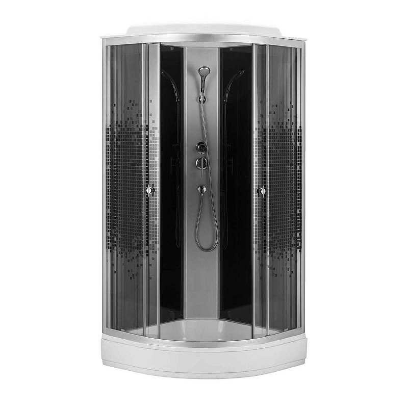 Кабина душевая CS-1000-13ТМ/М 100x100x215