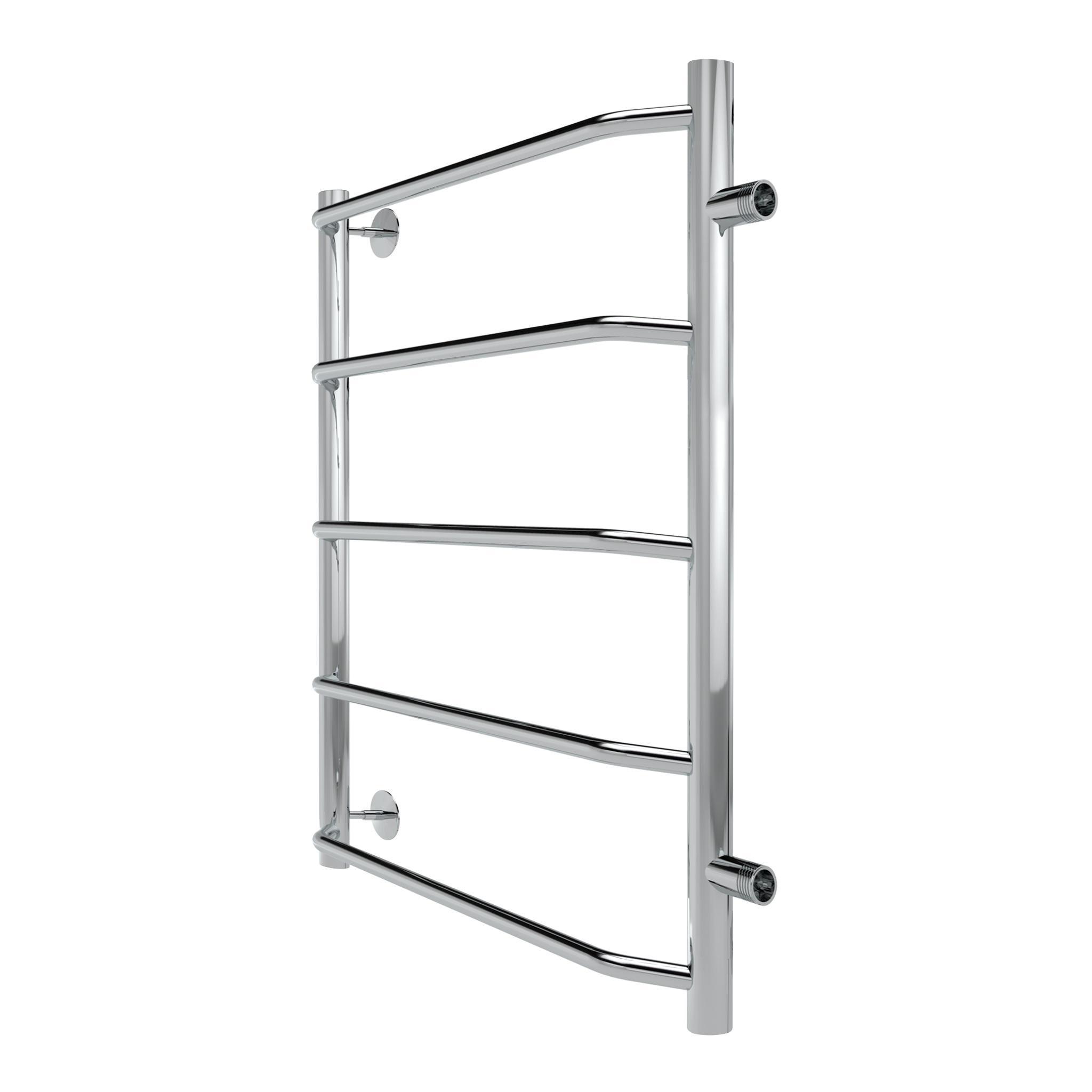 Полотенцесушитель INDIGO Roof 60x50 боковое подключение полированный