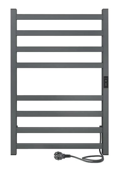 Полотенцесушитель INDIGO Oktava Slim_3 80x50 унив.подк R/L гр.мет