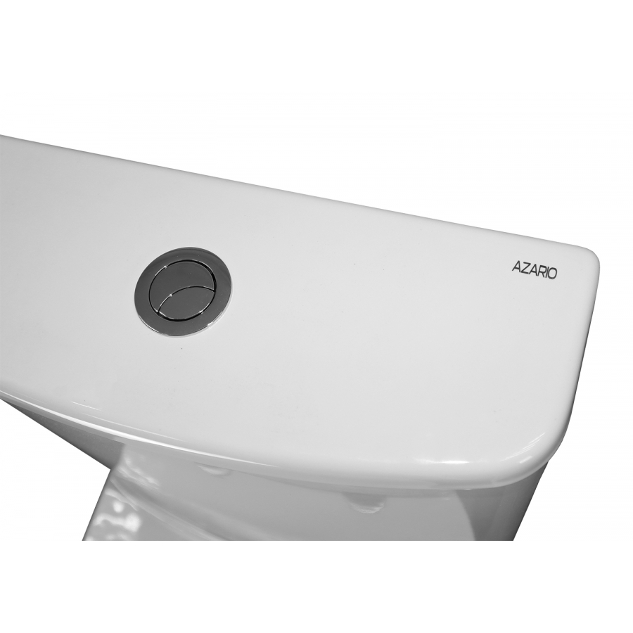 Унитаз-компакт Azario Kano 370x630x800 безободковый с микролифтом