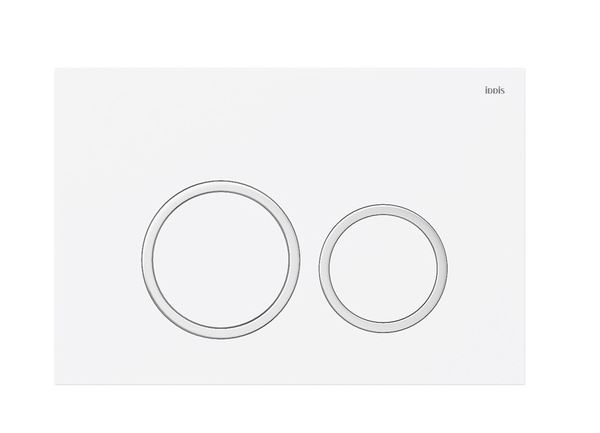 Клавиша смыва IDDIS Unifix UNI03WCi77 универс. белый мат
