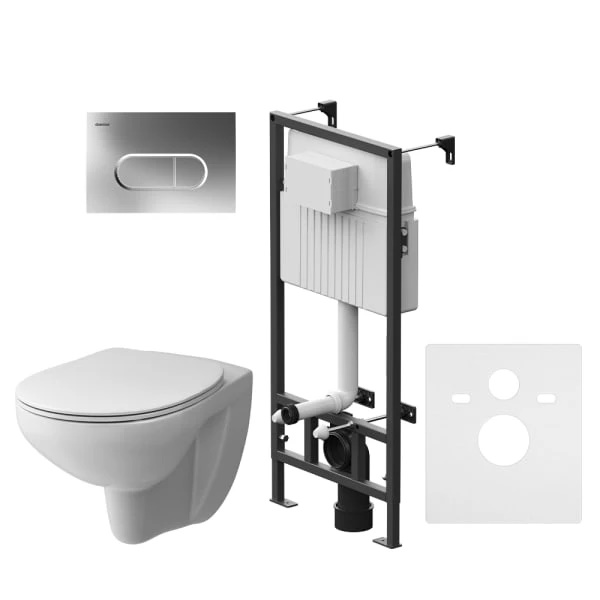 Система инсталляции Damixa Elber + унитаз микролифт + кл.хр DX17.IS30251.1700