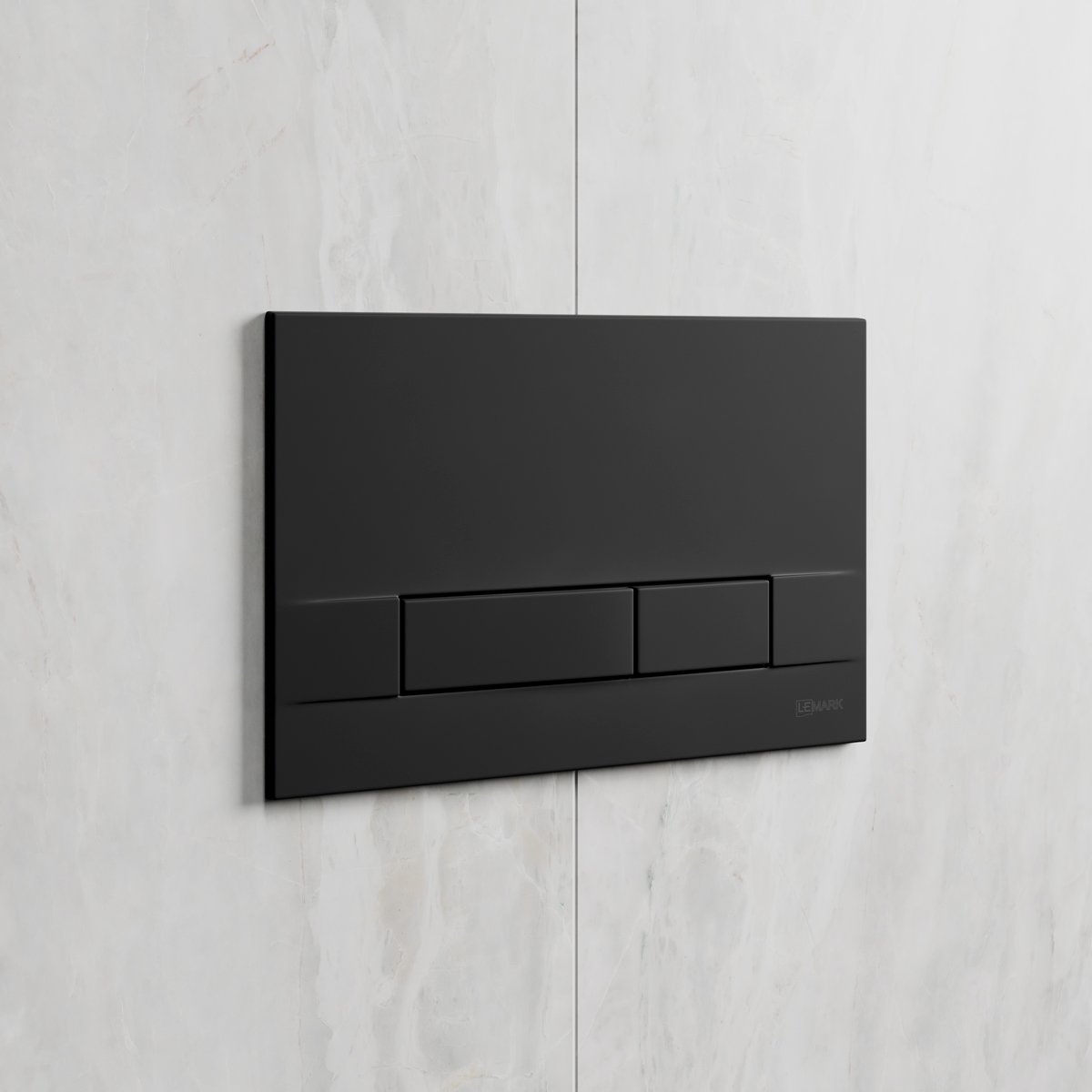 Система инсталляции LEMARK PENEDA+клавиша смыва BIT черная матовая + унитаз GLAZER 100802428