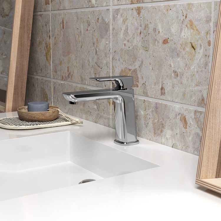 Смеситель для умывальника Paini 09CR205ME Nove