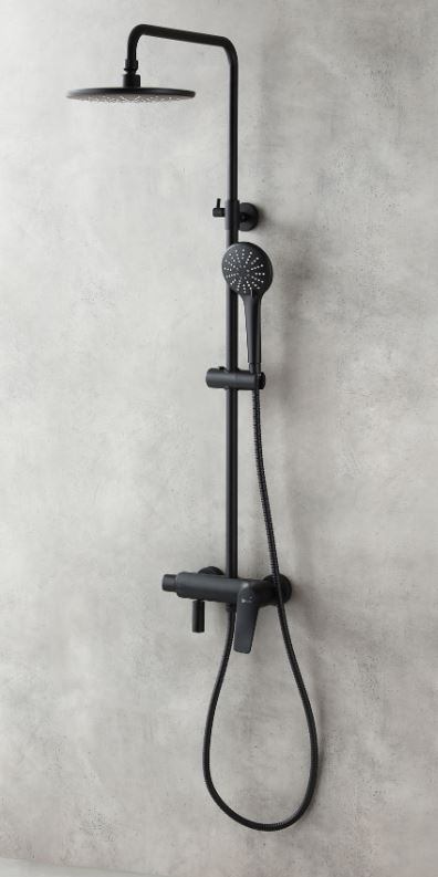 Смеситель д/в Lemark BRONX LM3762BL черный