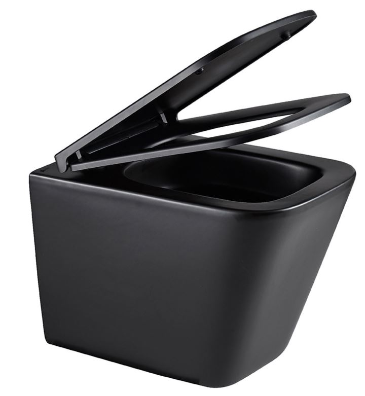 Унитаз подвесной Lemark FLOREX LT001-5 черный мат