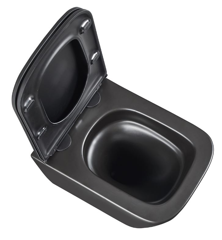 Унитаз подвесной Lemark FLOREX LT001-5 черный мат