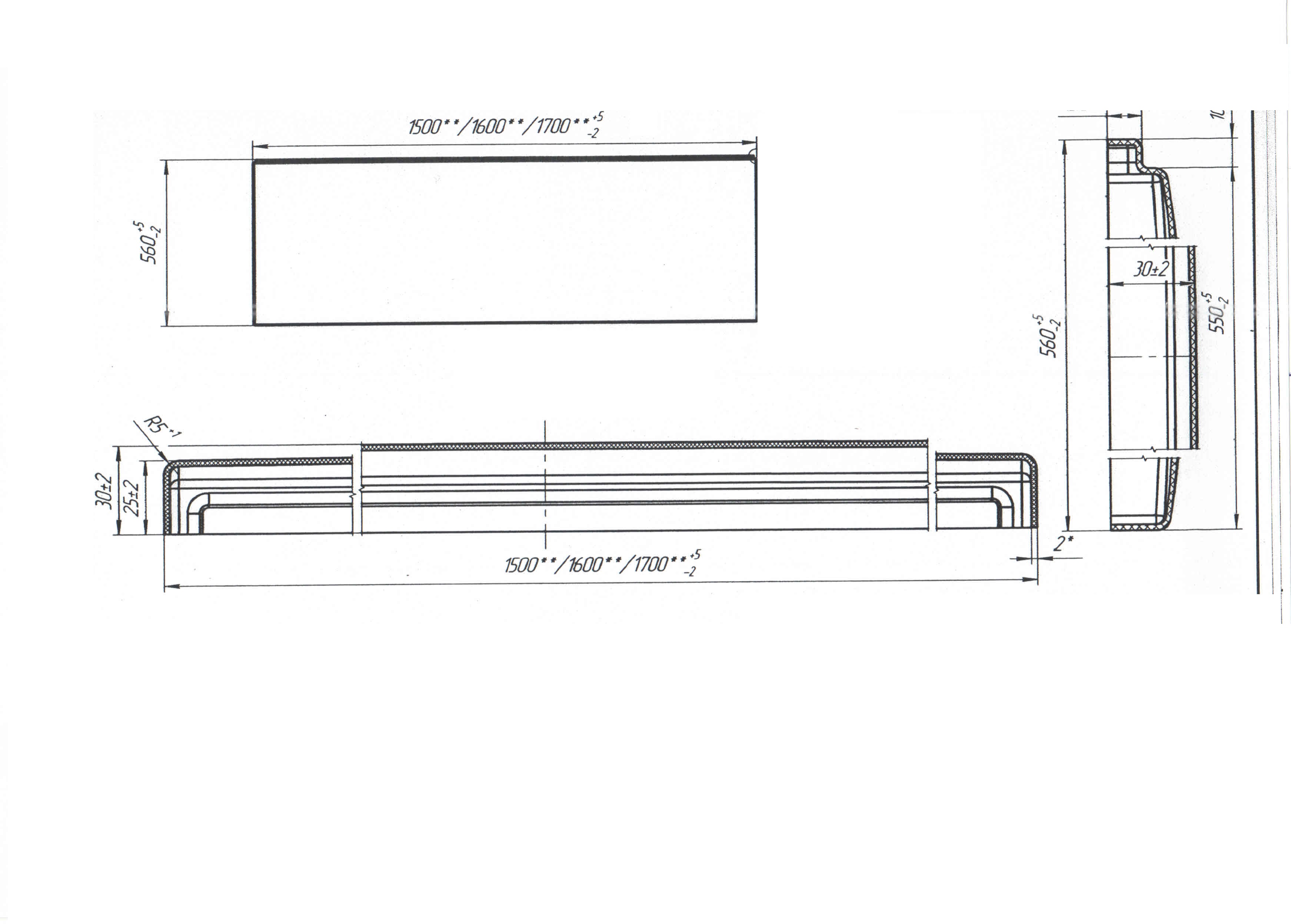 Панель FLAT MG 170