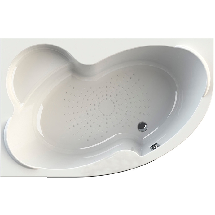 Ванна акриловая Радомир Ирма 170x110L фронтальная панель + каркас + слив/перелив