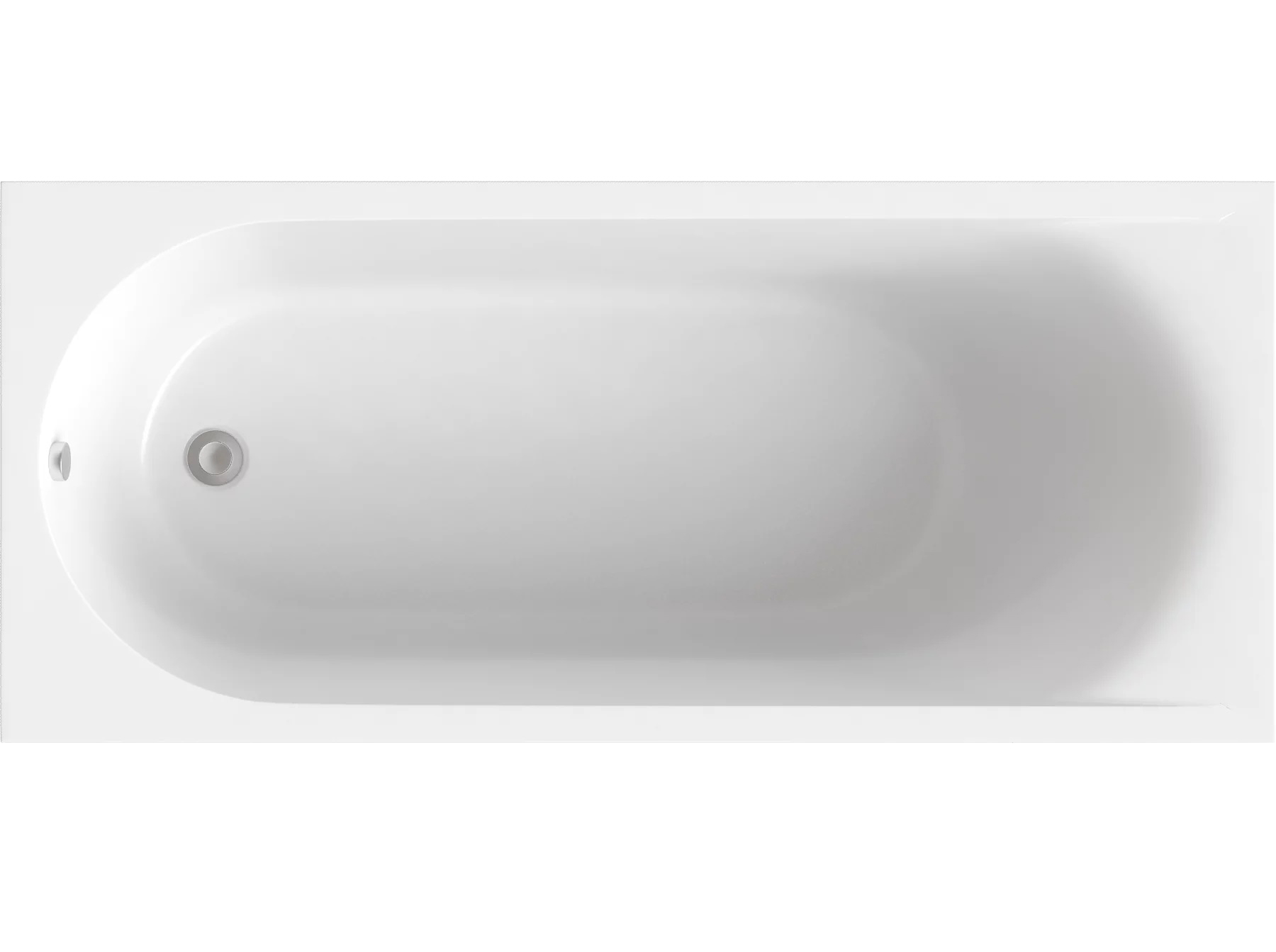 Ванна литьевой мрамор Афина 170x75 Solid Surface без автослива Ванна литьевой мрамор Афина 170x75 Solid Surface без автослива