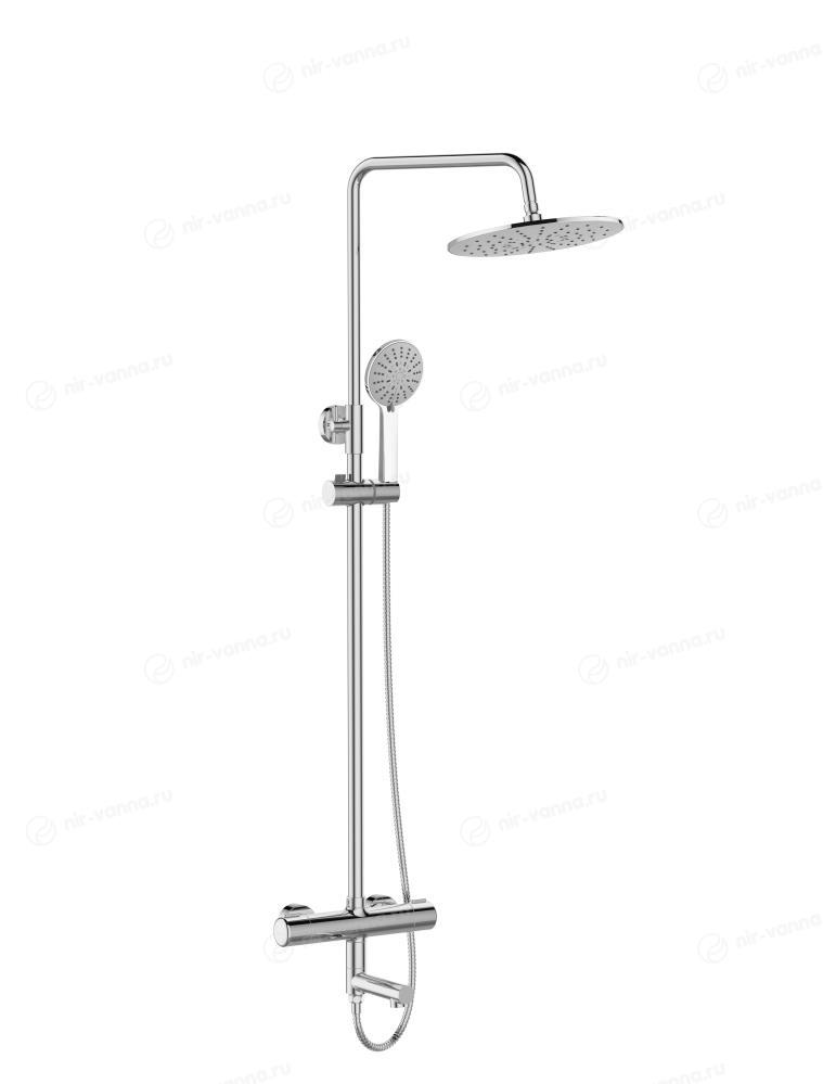 Душевая система Agger Thermo A2461100 термостат. пов.излив