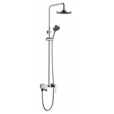Душевая система GAPPO G2402-8 верхний душ белый/хром