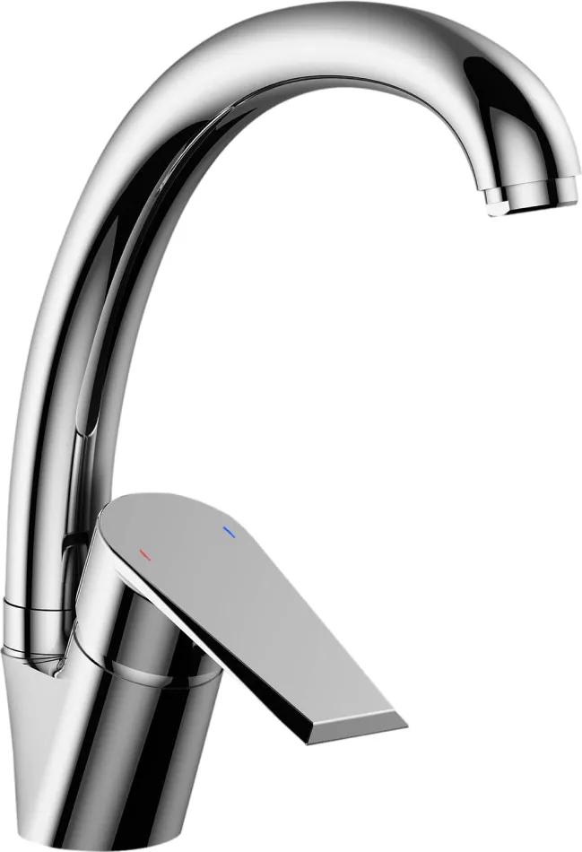 Смеситель для мойки ROSSINKA RS28-23 35k высокий излив 530888 Смеситель для мойки ROSSINKA RS28-23 35k высокий излив 530888