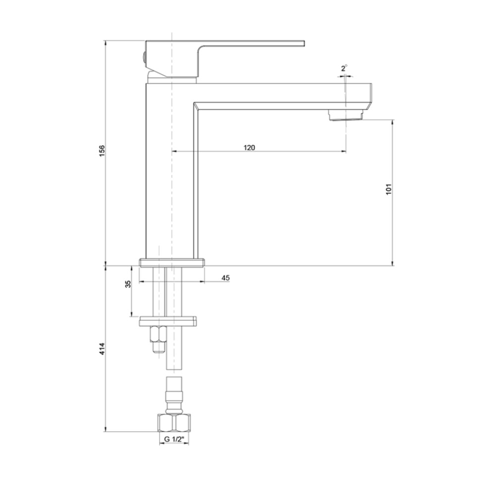 Смеситель Смеситель для умывальника Paini Grazia 21PZ205S PVD