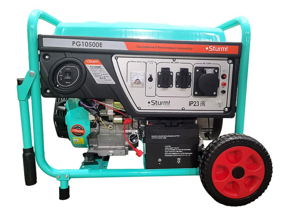 Генератор Sturm! PG10500E 11,5/10,5кВт 25л 220В ручной запуск