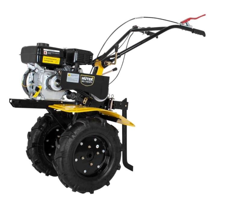 Мотоблок Huter MК-7800PL Big Foot 4х-тактный 7,8лс 3вперед/1назад 90