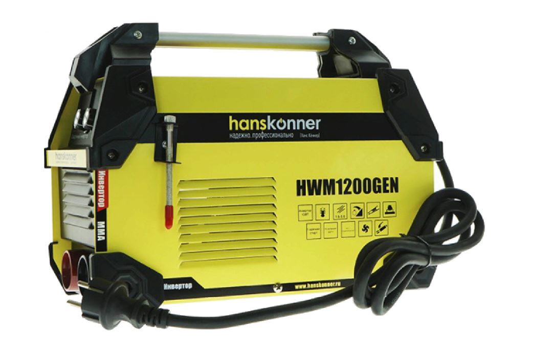 Аппарат сварочный Hanskonner HWM1200GEN инвертор 200А 1,6-4,0мм