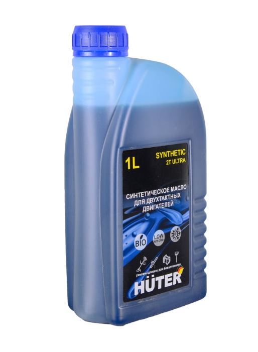 Масло моторное Huter 2Т ULTRA синтетическое 2х-тактное 1л