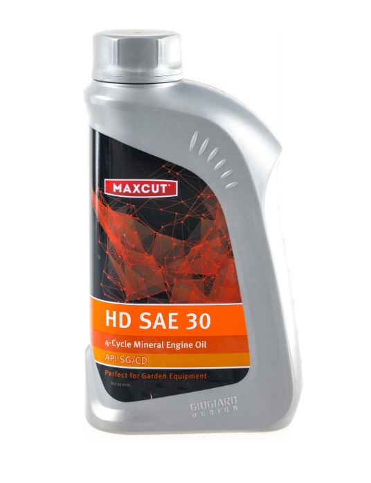 Масло моторное MaxCut 4T HD 4х-тактное минеральное 1л