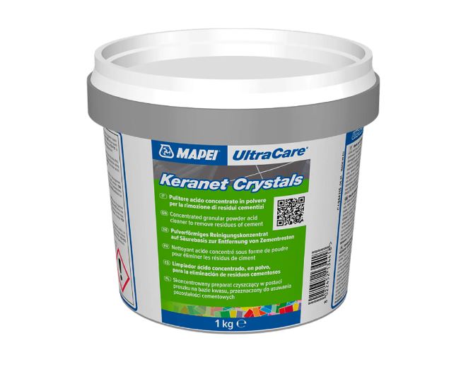 Кислотный очистит.порош.Ultracare Keranet crystals boxes 1кг