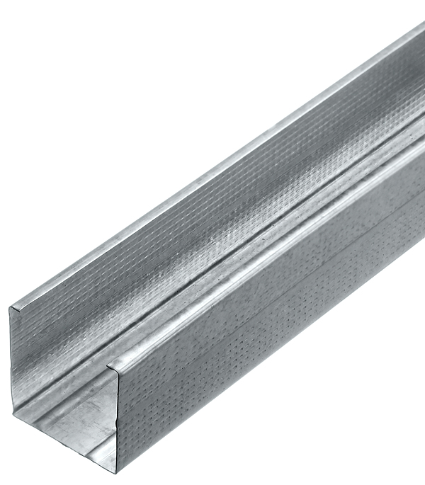 Профиль для гипсокартона стоечный 50x40 0,5мм 3м Профиль для гипсокартона стоечный 50x40 0,5мм 3м