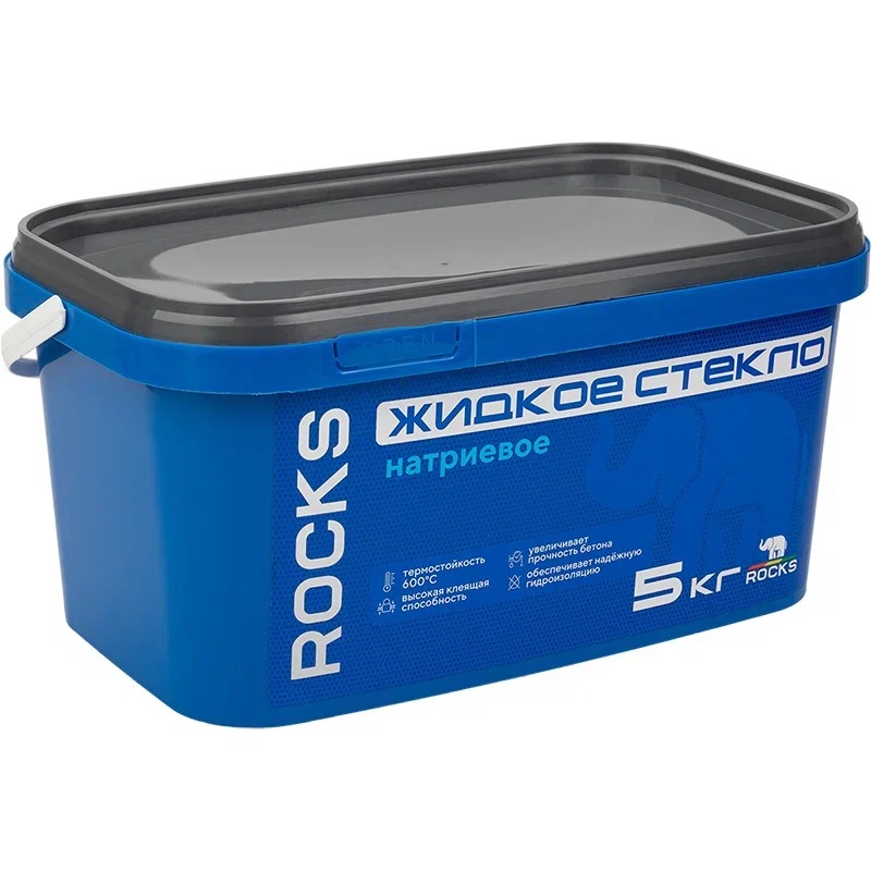 Жидкое стекло ROCKS 5кг