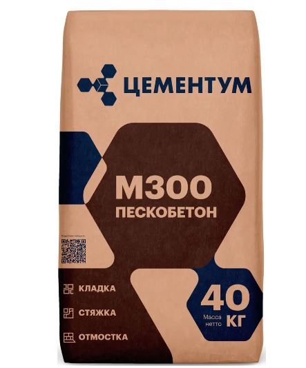 Пескобетон М300 Цементум 40 кг