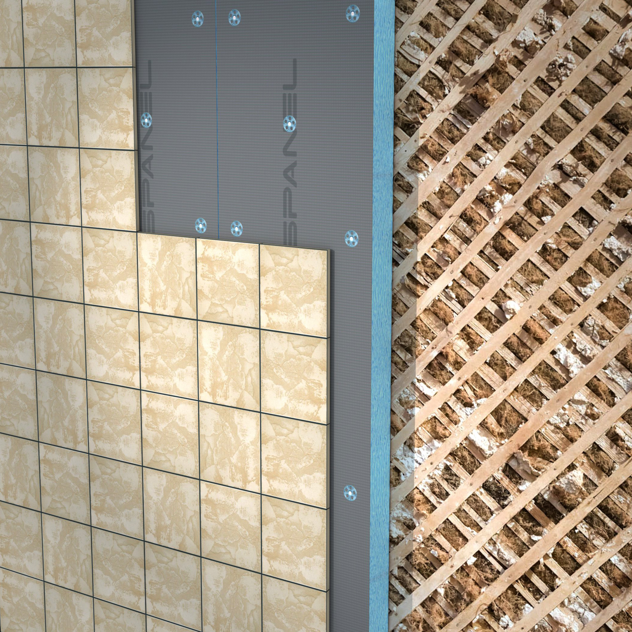 Панель Ruspanel RPG Basic 1250х600х20мм 1-сторонняя обработка