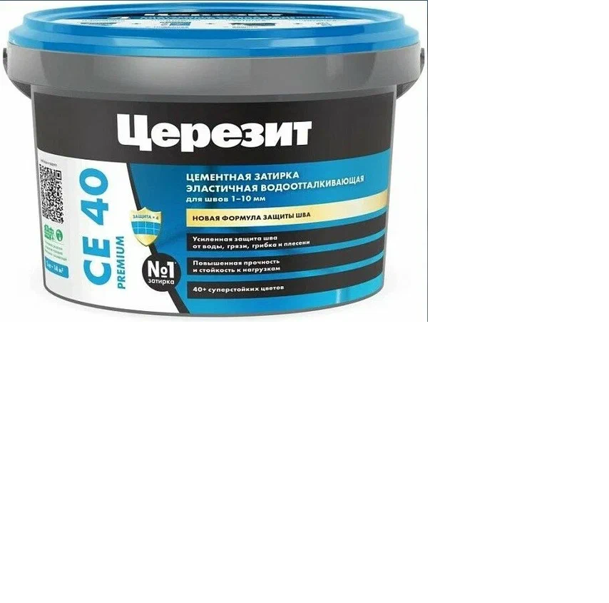 Затирка Ceresit СЕ40 черная 2кг Россия