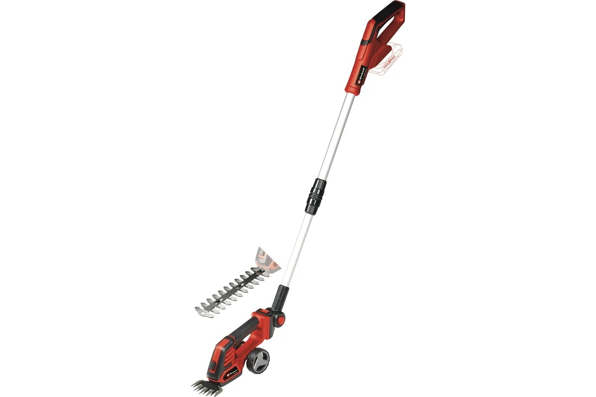 Кусторез аккумуляторный Einhell PXC GE-CG 18/100 Li T-Solo 18В 100/200мм без аккумулятора и ЗУ