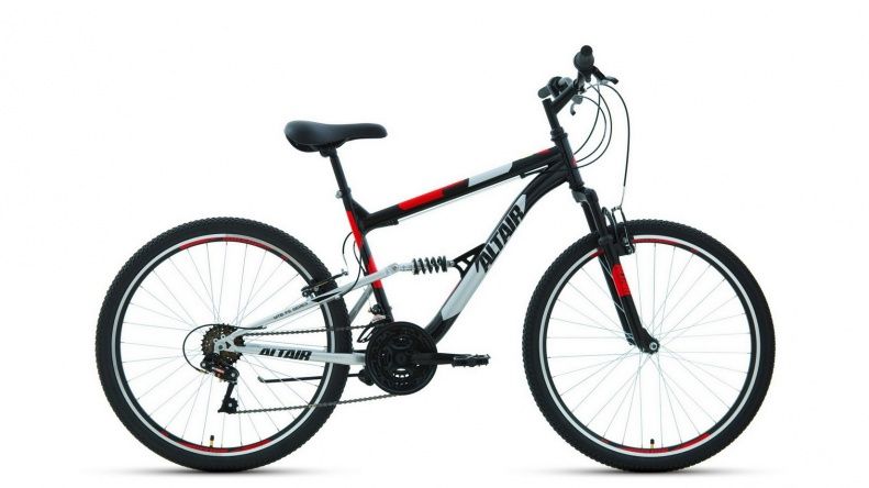 Велосипед ALTAIR MTB FS 26 1.0 (18 скоростей)