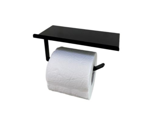 Держатель д/туал.бумаги+подставка д/телеф.BLACK ZALEL 981404-001