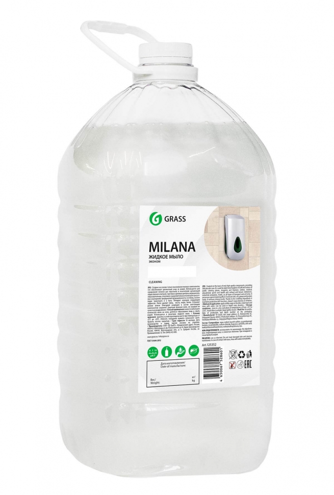 Жидкое мыло Grass Milana эконом 5кг 125352