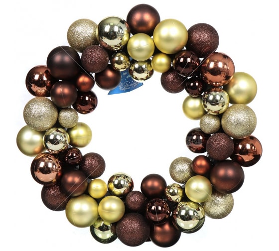 Украшение Венок из шариков Микс 3408