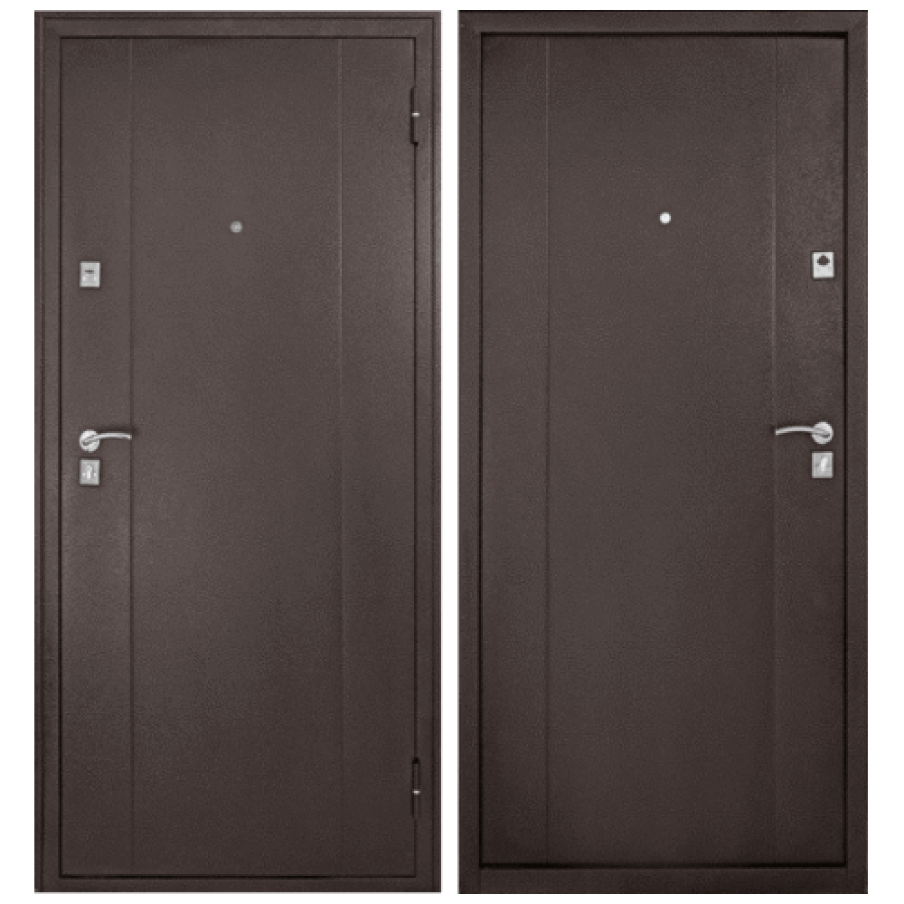 Дверь металлическая Форпост 72 960x2050 левая