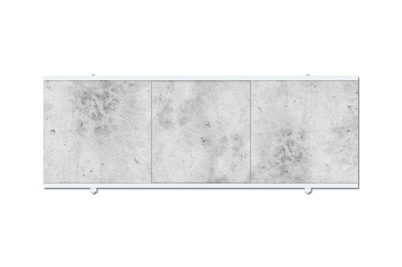 Экран под ванну ПРЕМИУМ А 1,48, цвет серый бетон