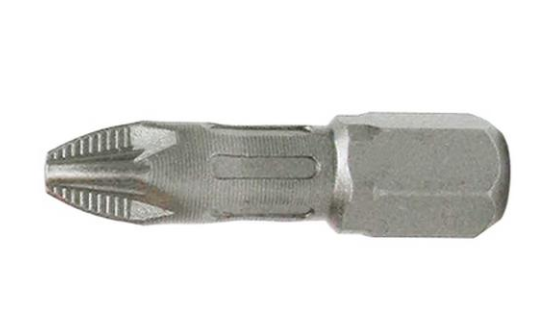 Бита PqTools PZ-2 25мм 2шт 3102342