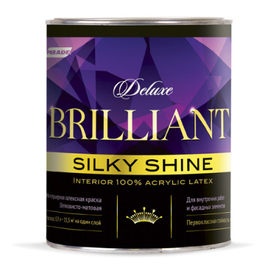 Краска PARADE DELUXE Brilliant silky shine База А 0,9л