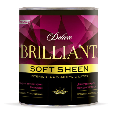 Краска PARADE DELUXE Brilliant soft sheen База А 0,9л